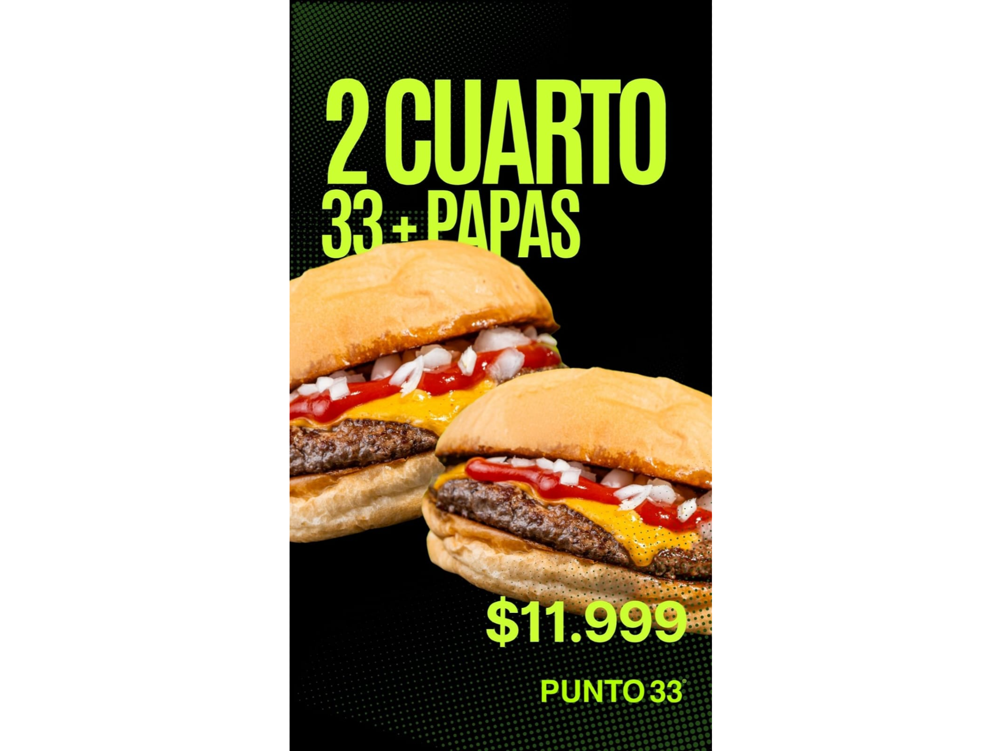 2  SIMPLE CUARTO DE LIBRA+ PAPAS! 🍟🍔