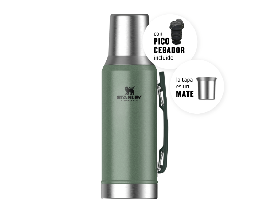 Termo Mate-System 1.2l - Verde Clasicc