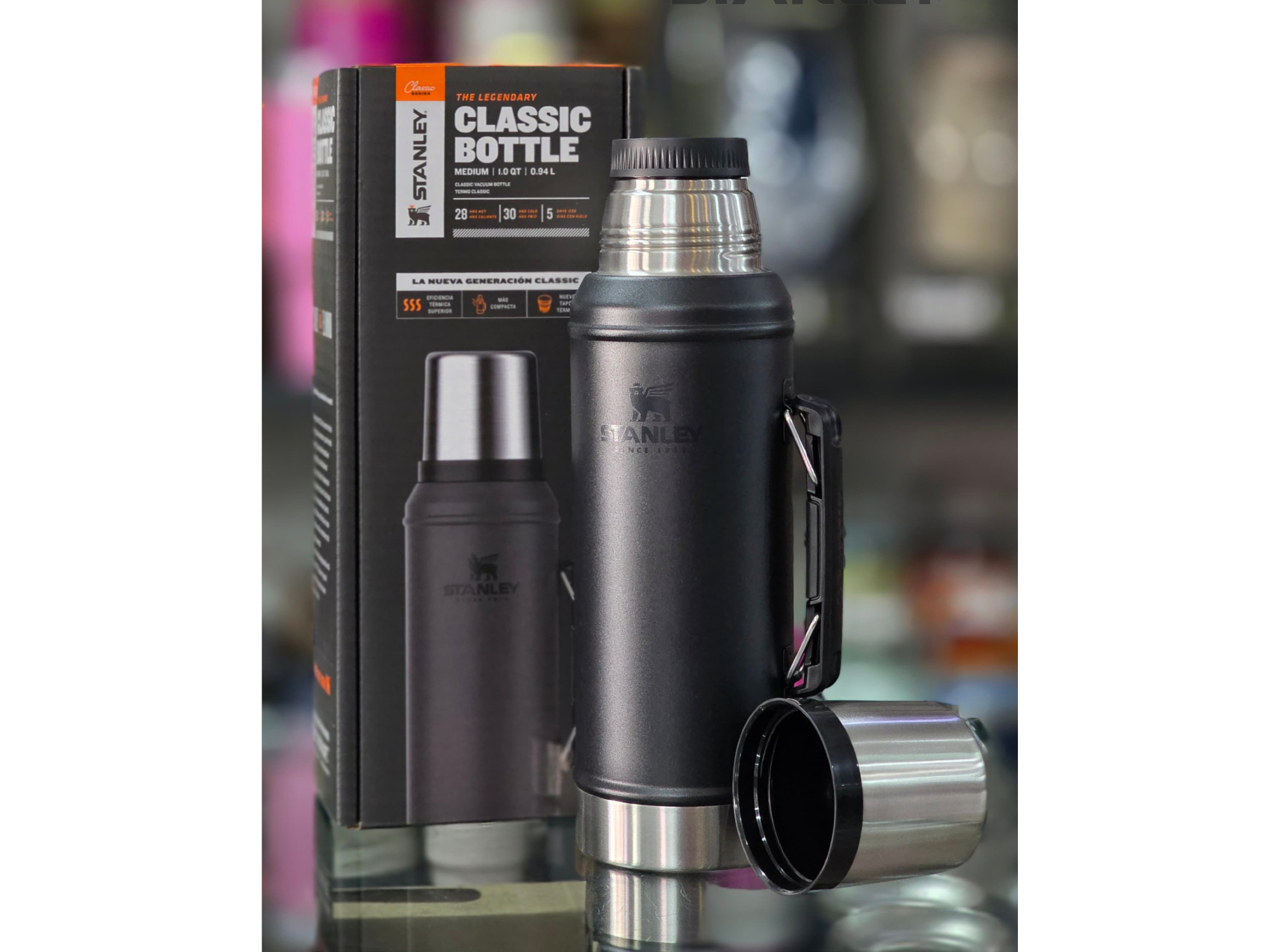 Termo Clasicc 956ml - Negro