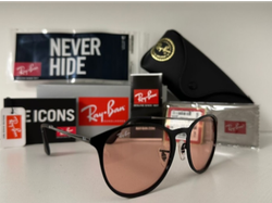 Erika Metal Negro/Rosa