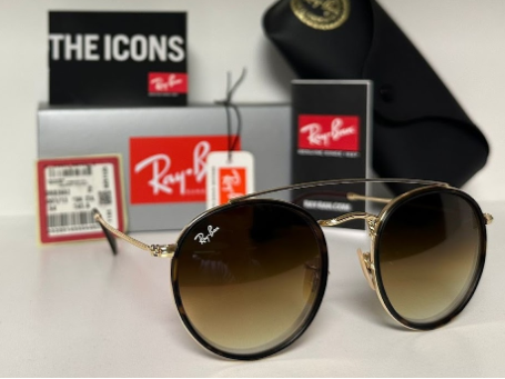 Double Bridge Dorado Carey/Marron Degrade