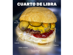 Cuarto De Libra Triple