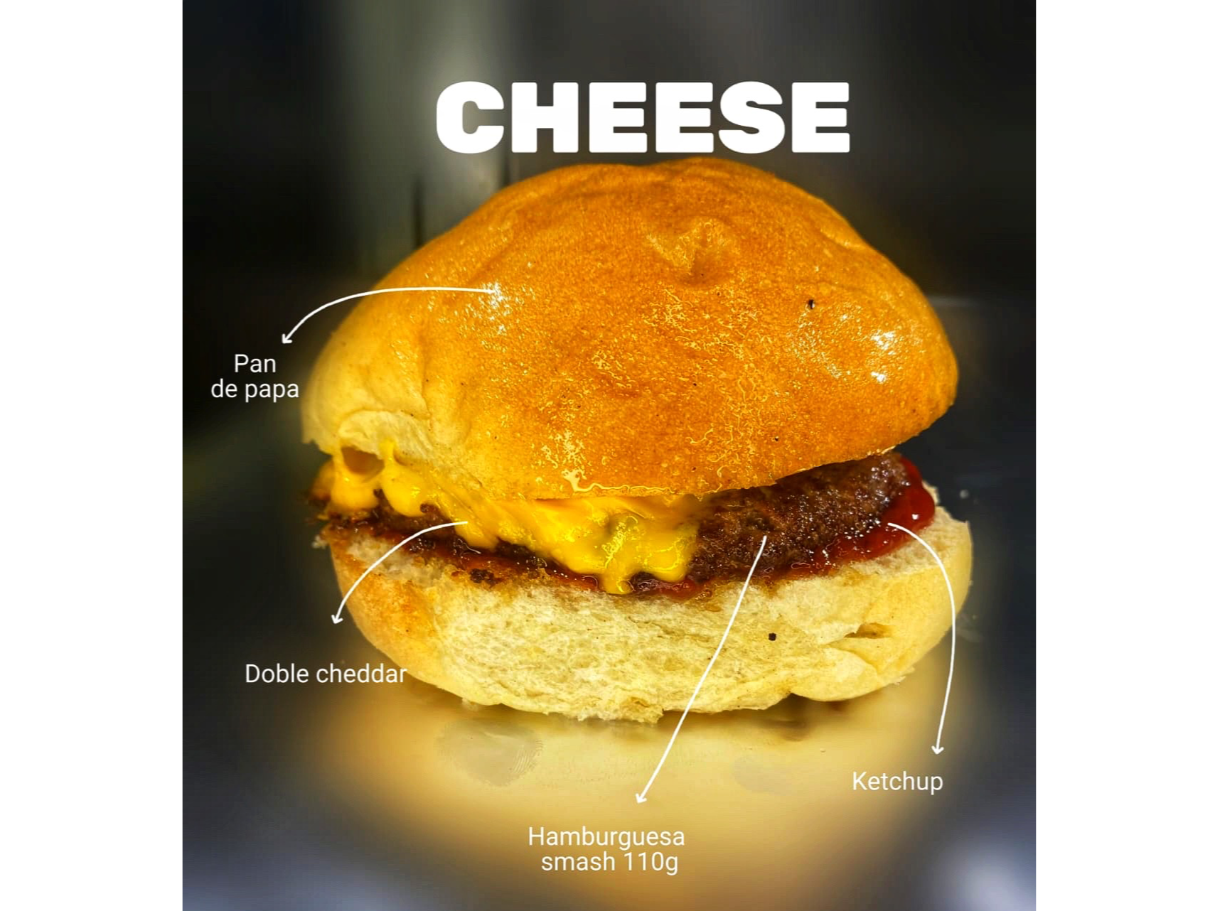 Cheese Burger Triple de Lontano's