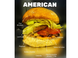 American Cheese Burger