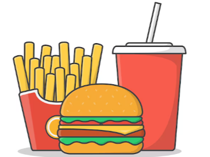 2 Cheese Burger Dobles + 2 Porciones De Papas + Dos cocas de 500ml