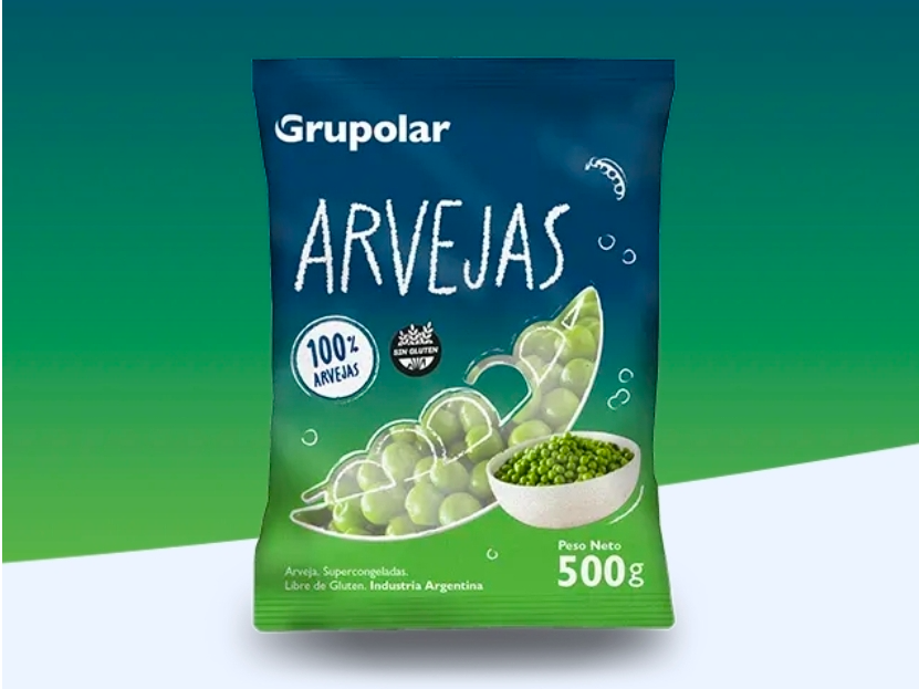 Arvejas 10 x 500Gr