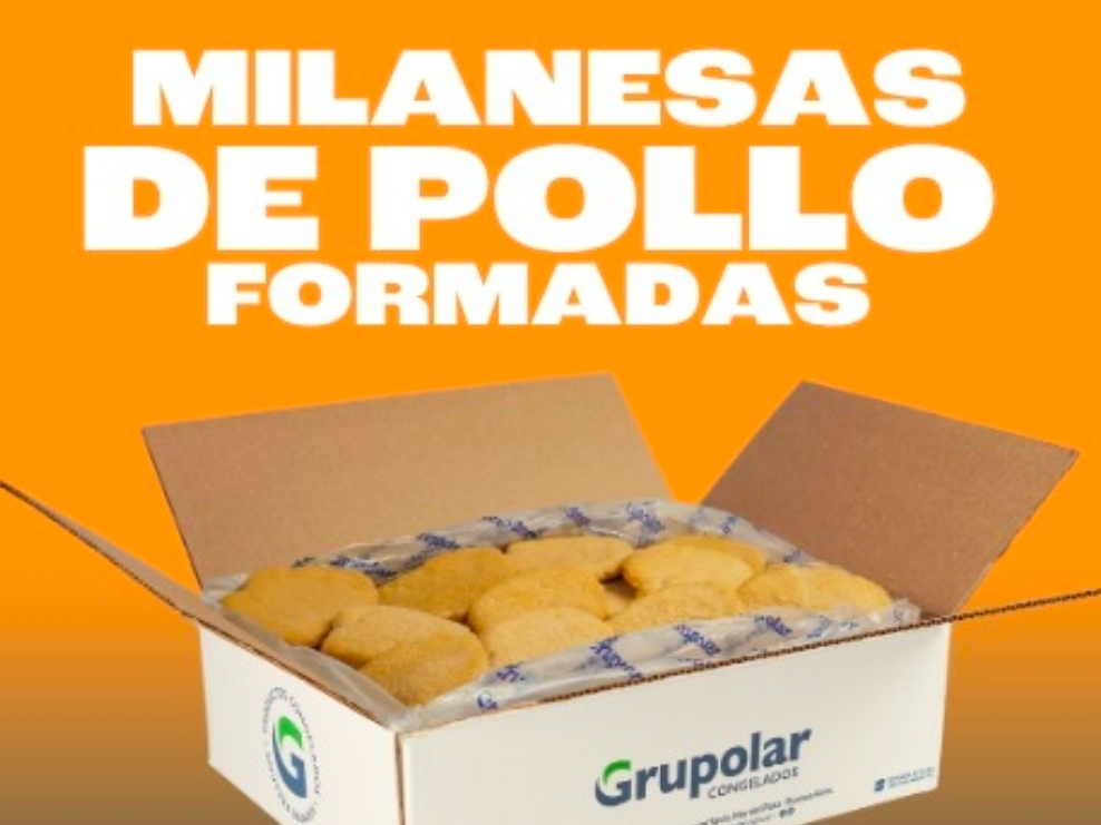 Milanesa de pollo formadas 5Kg de La Estancia