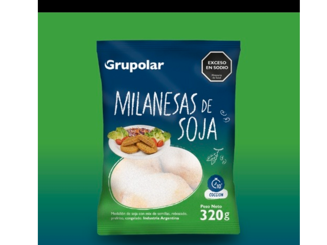 Milanesa de Soja 12 x 320Gr de La Estancia