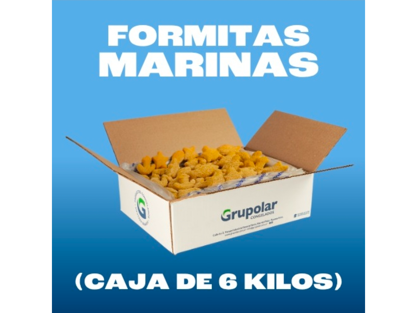 Formitas marinas 6kg