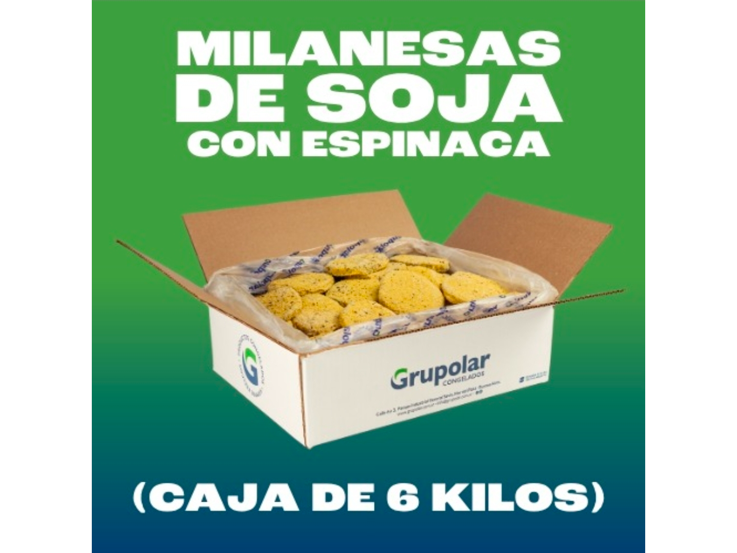 Mila de soja, espinaca, mix semilla 6Kg