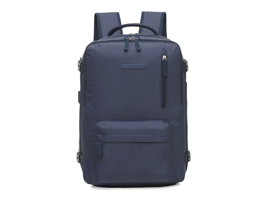 MOCHILA VIAJE T TECH AZUL