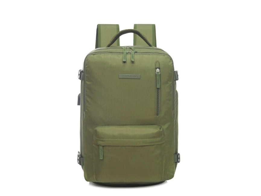 MOCHILA VIAJE T TECH VERDE