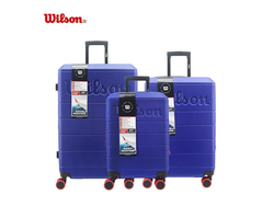 SET VALIJAS ABS AZUL 20" 24" 28" WILSON