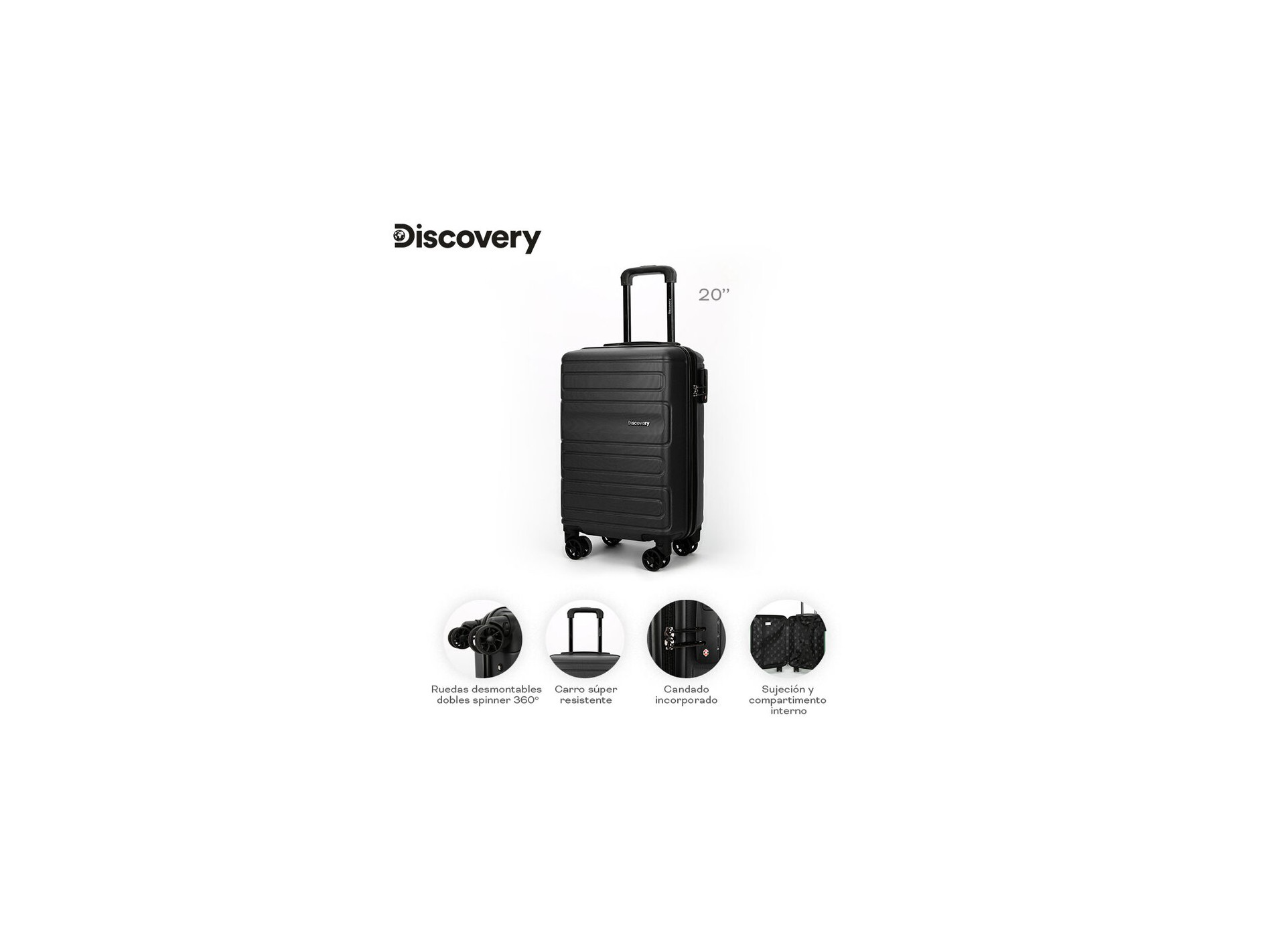 VALIJA CARRY ON DISCOVERY