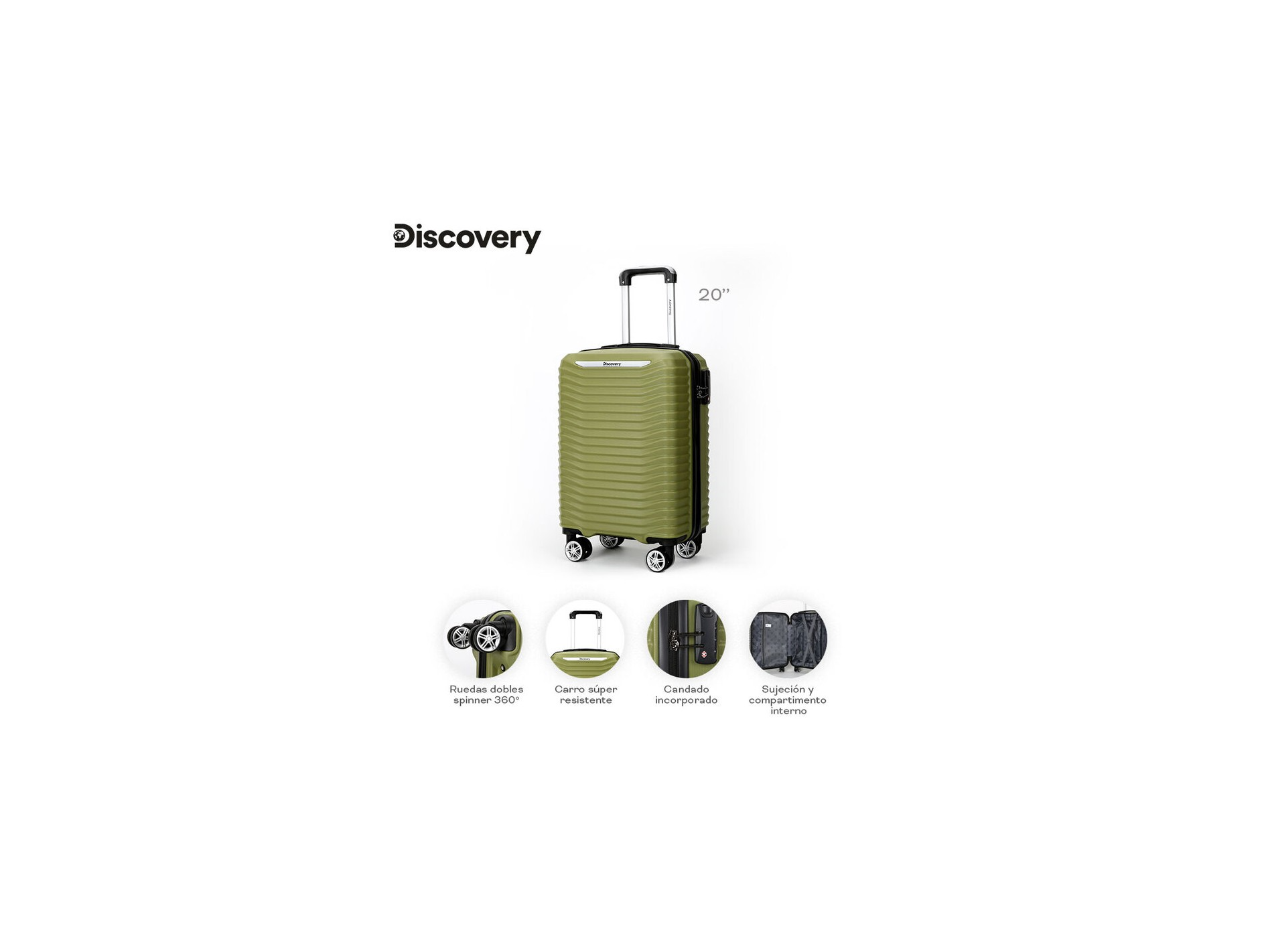 VALIJA CARRY ON DISCOVERY