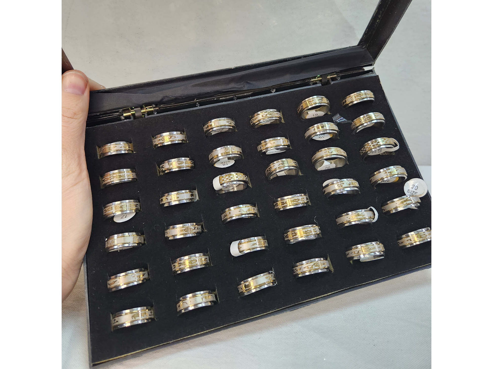 36 ANILLOS DE ACERO QUIRUGICO