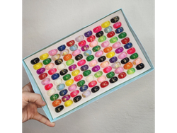 100 ANILLOS PLÁSCTICOS