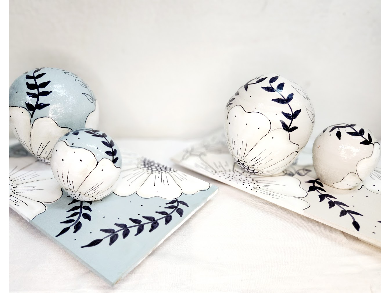 BOCHAS X2 CON BASE MAGNOLIA