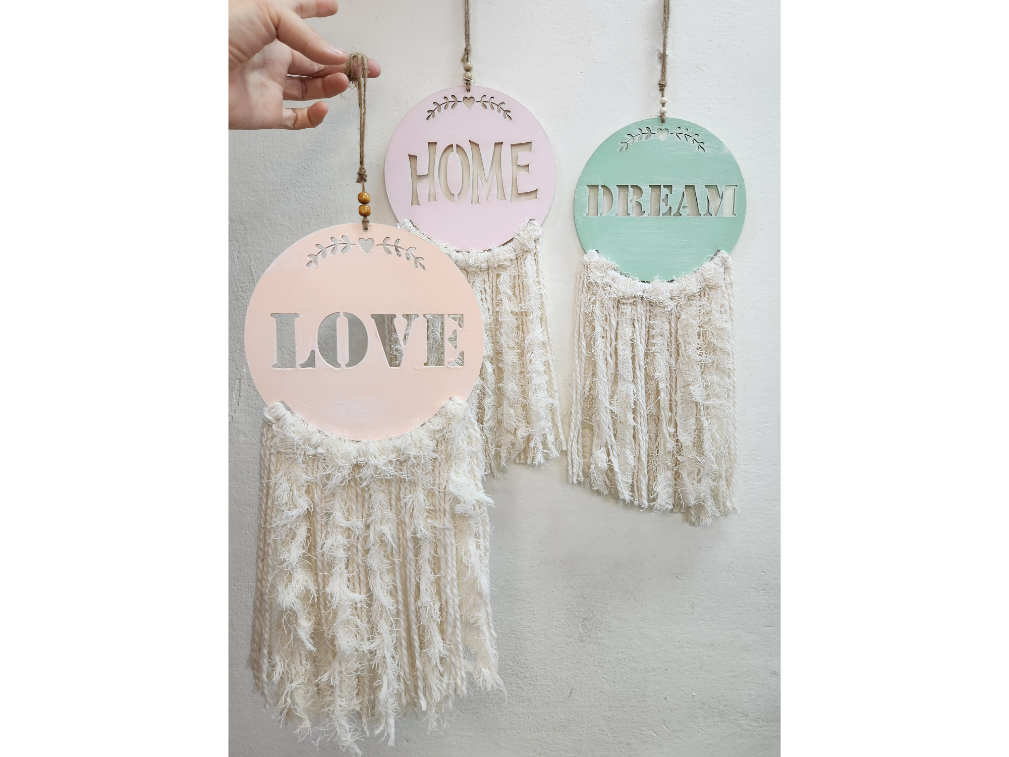 COLGANTE CIRCULAR CALADO