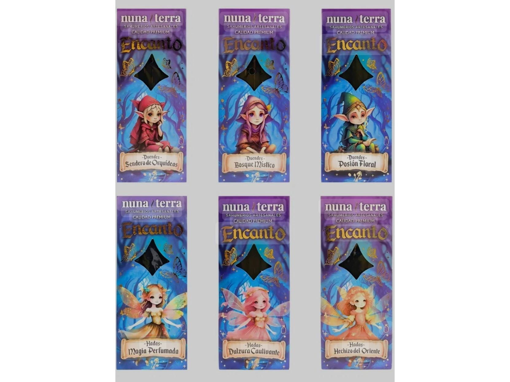 SAHUMERIO ENCANTO FLORAL NUNA TERRA