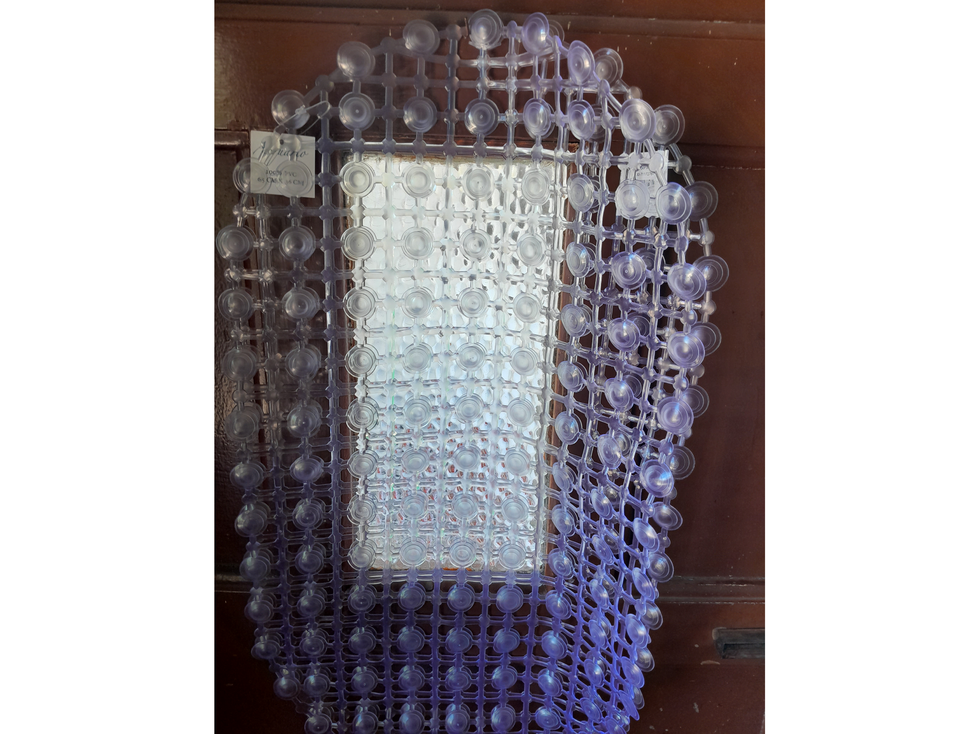 Alfombra para la ducha