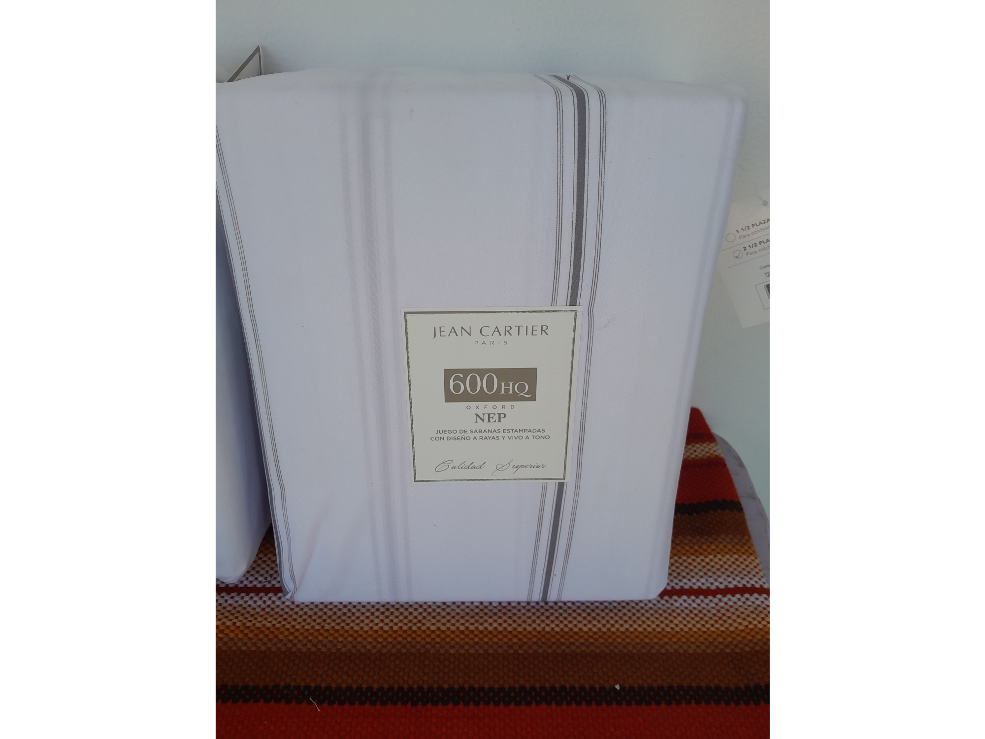 Jgo de sabanas jean cartier