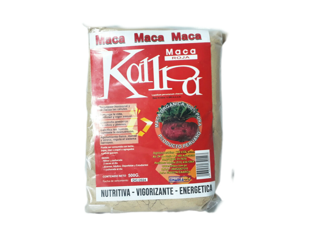 Maca Kallpa roja