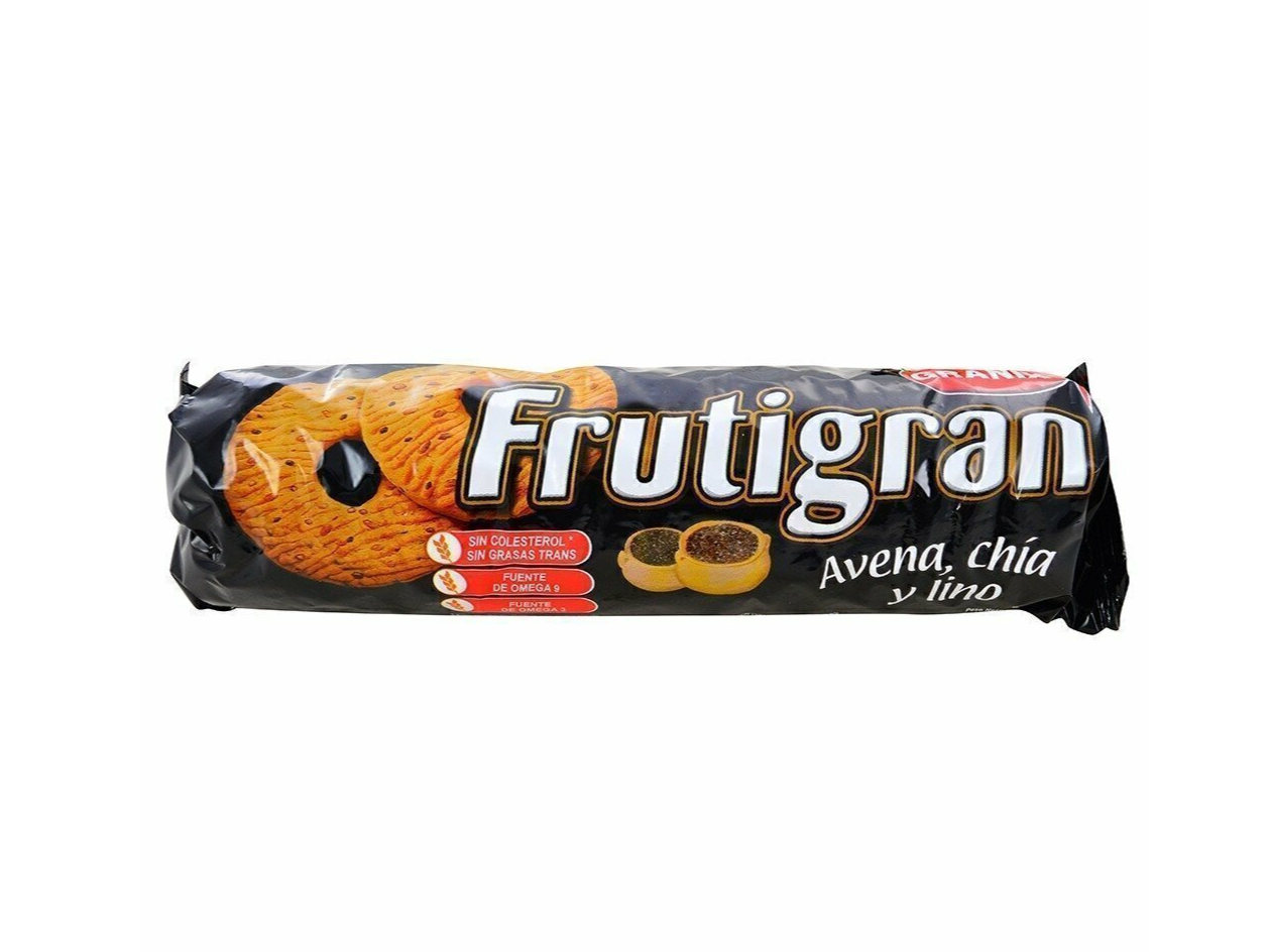 Galletas Frutigram chía y lino 250g Granix