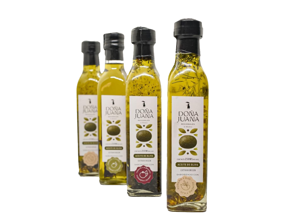 Aceite de Oliva saborizado virgen extra 250cc Doña Juana