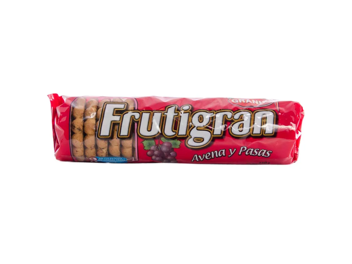 Galletas Frutigram avena y pasas 250g Granix
