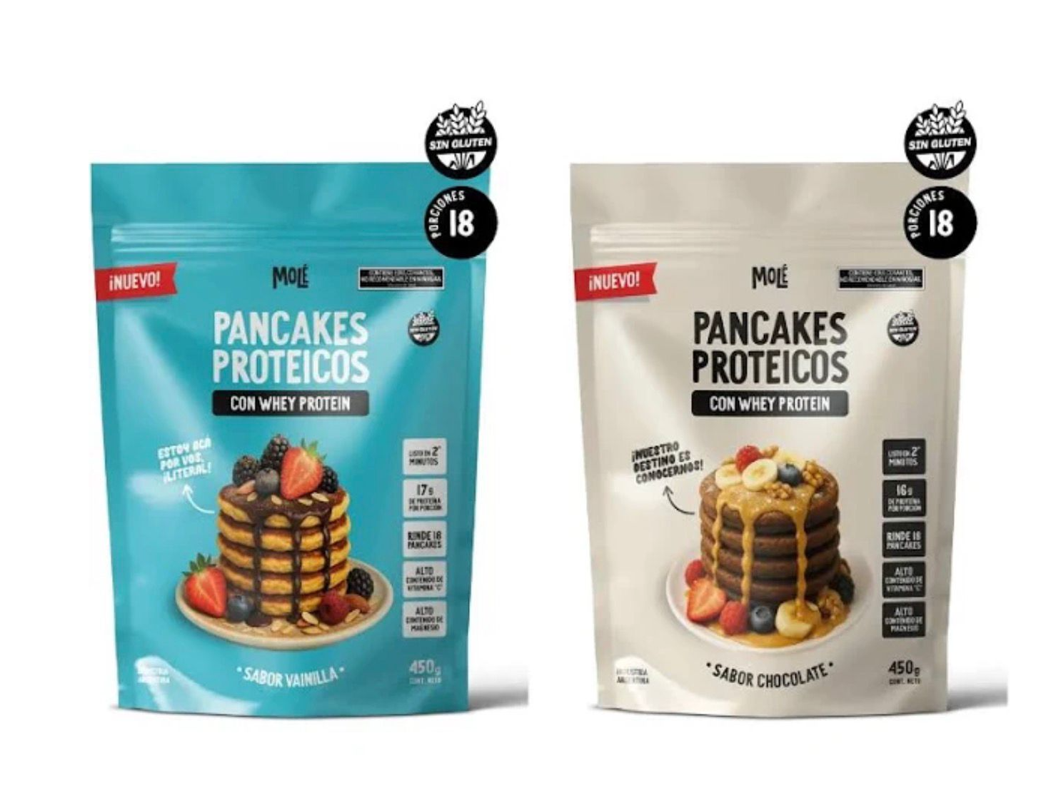 Pancake Proteico 450g