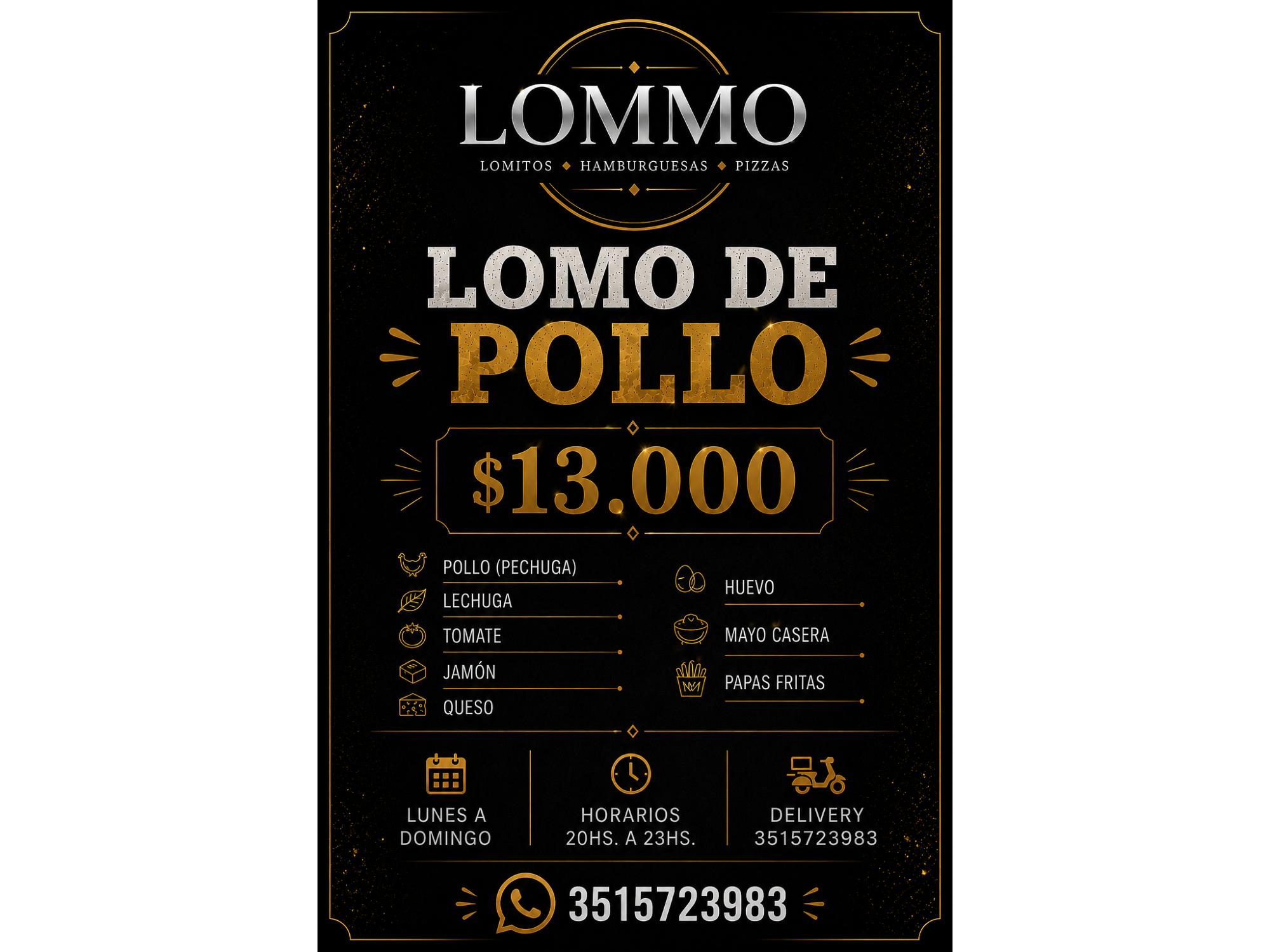 LOMO DE POLLO