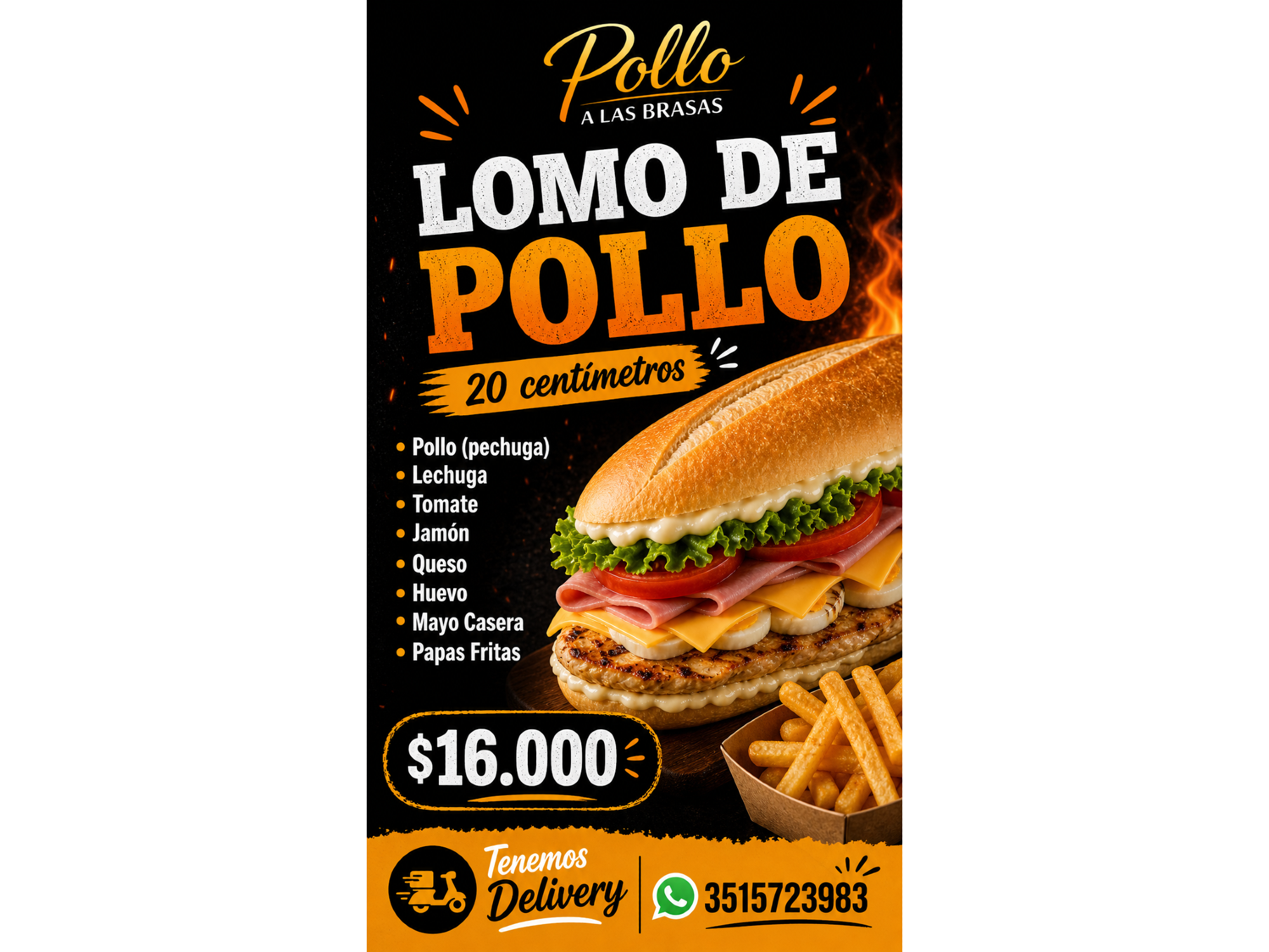 LOMO DE POLLO