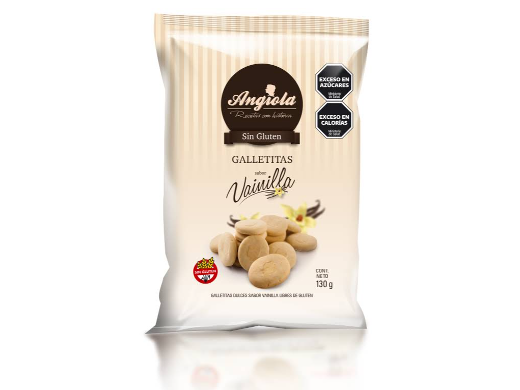 Galletitas Dulces  Angiola Sin Gluten x 130 grs