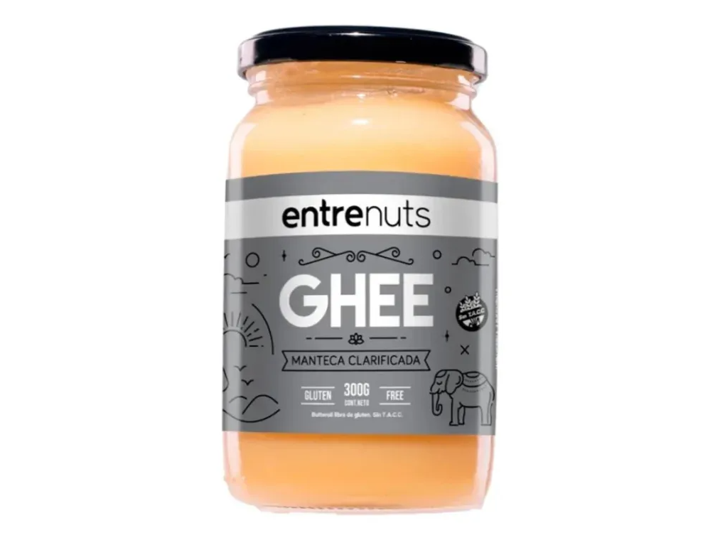 Manteca Clarificada Ghee 300 Grs Sin Tacc Entrenuts