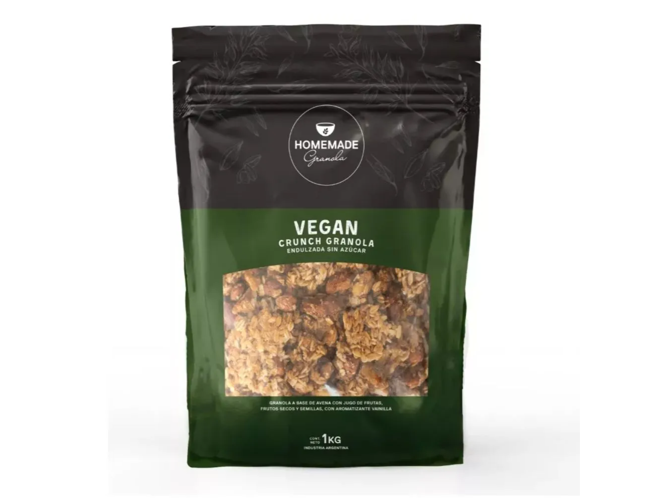 Granola Vegan 1kg - HomeMade