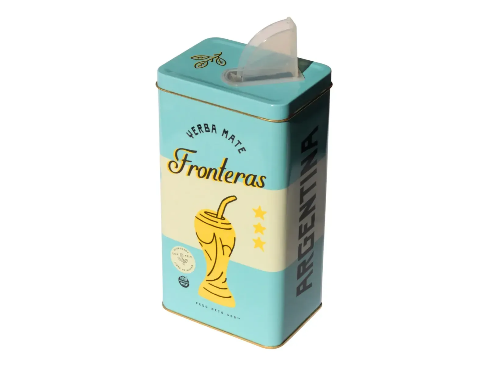 Fronteras Yerba Original Lata Mundial Edicion Limitada 500gr
