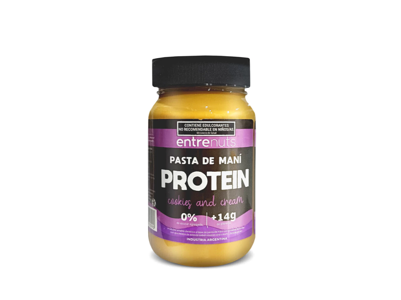 Pasta de mani proteica 370g - Entre nuts