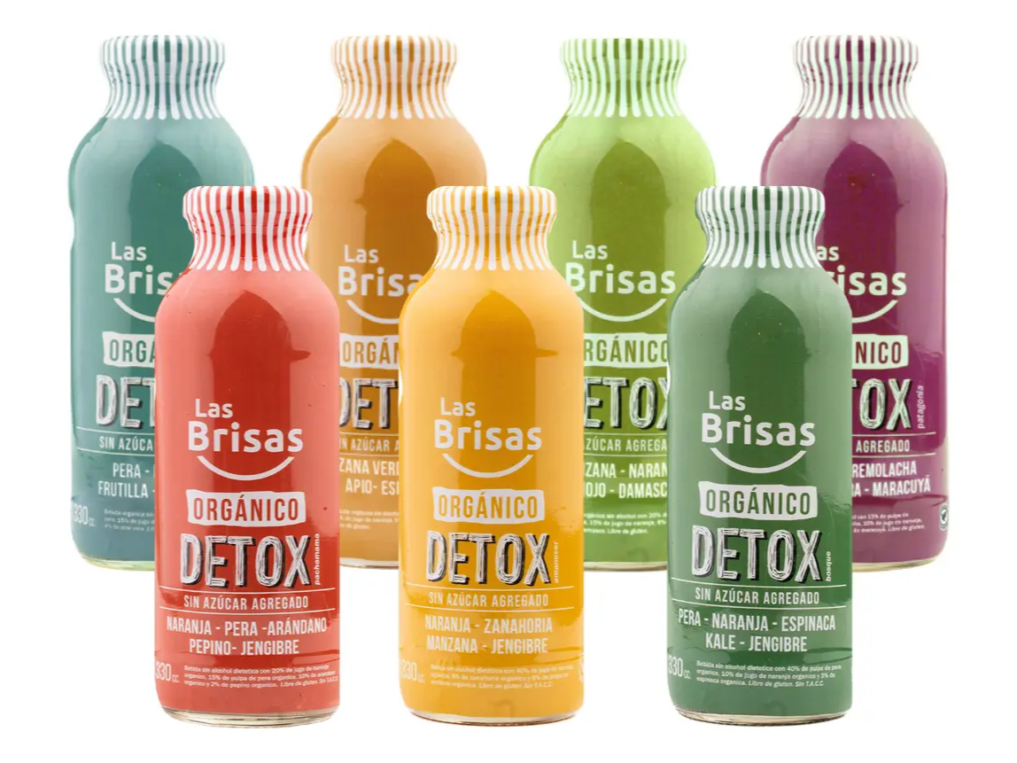 Limonada y detox varios 500ml - Las Brisas