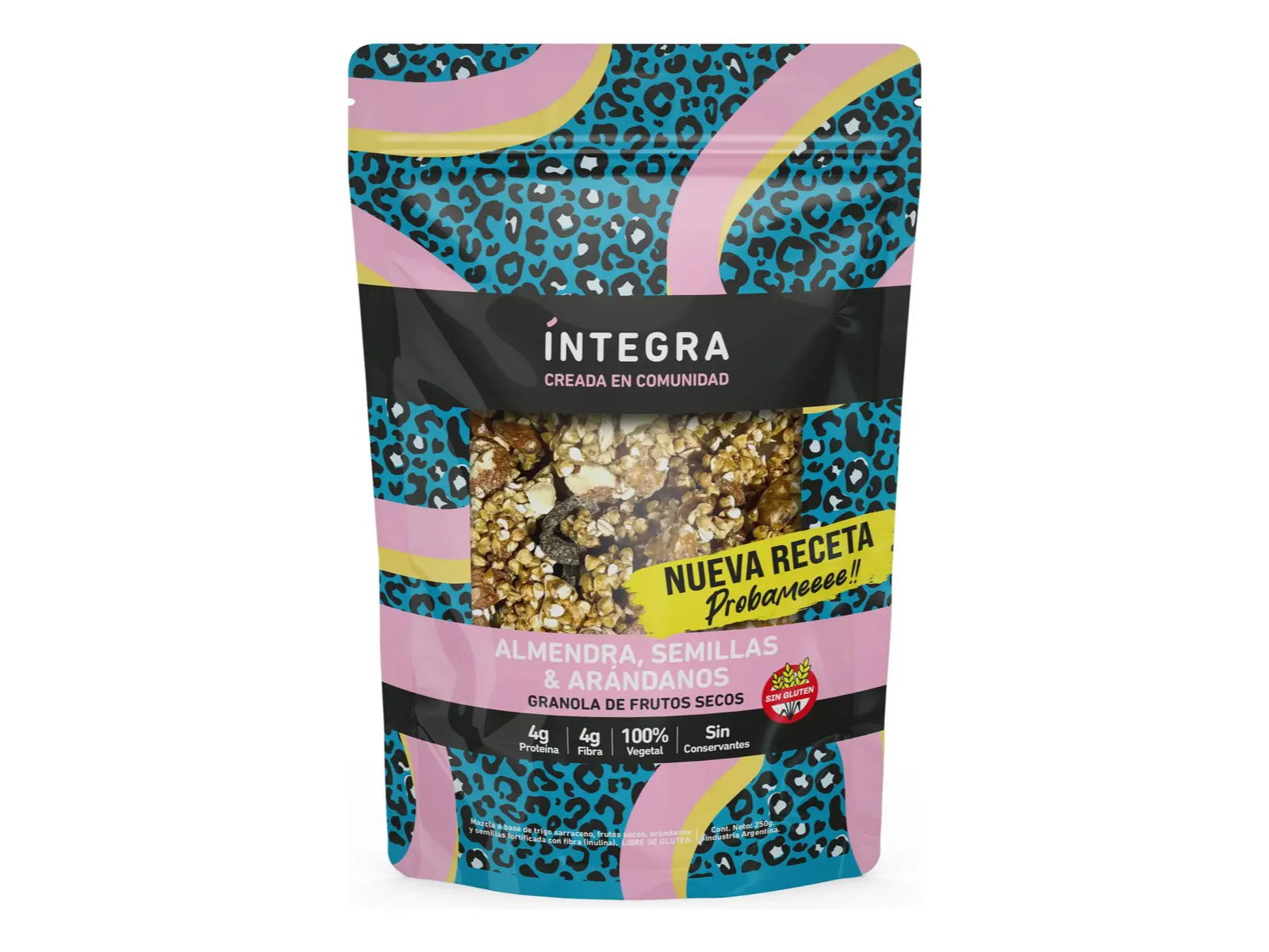 Granola Integra 250gr  sin tacc