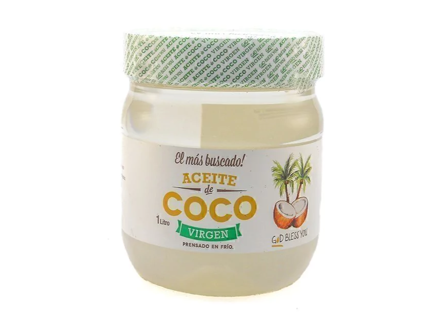 Aceite de coco Virgen 1000ml - God bless you
