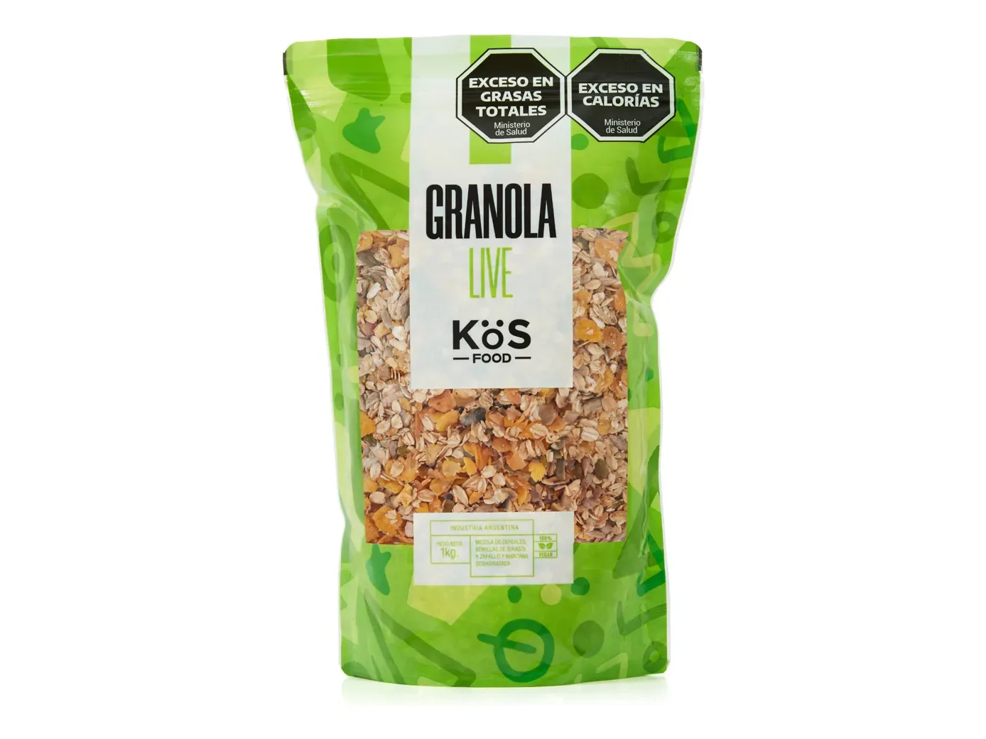 Granola  s/ varios x  1 kg -  Kos Food