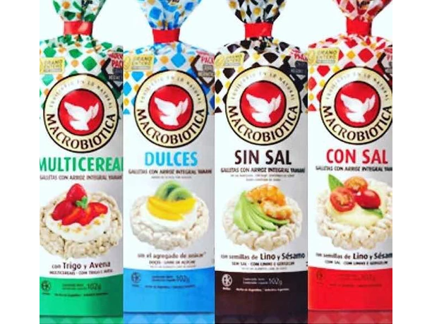 Discos Arroz varios 102g Cerealko