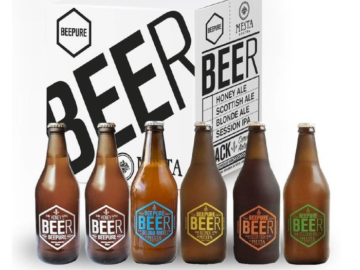 Cerveza Artesanal Beepure 500ml