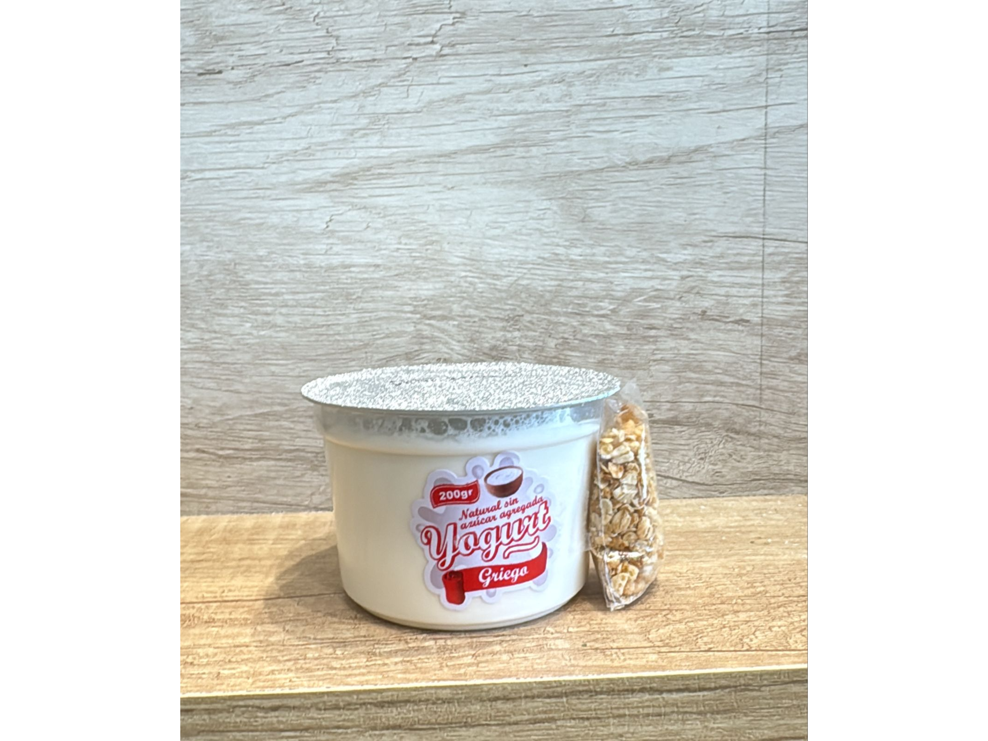 Yogur Griego casero con fruta/Cereales 200g Varios sabores