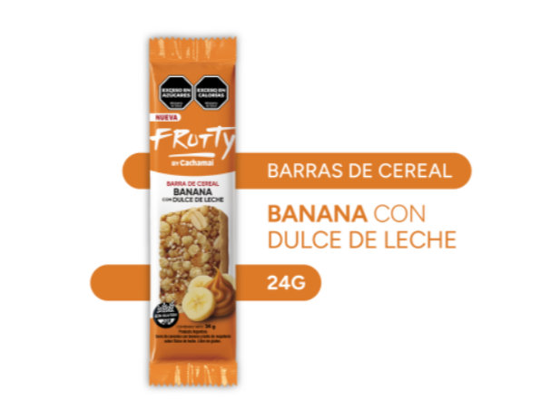 Barras cereal  s/varios - Frutty