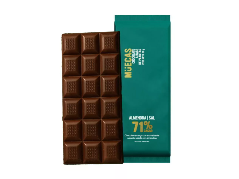 Barra de chocolate 71% - Muecas