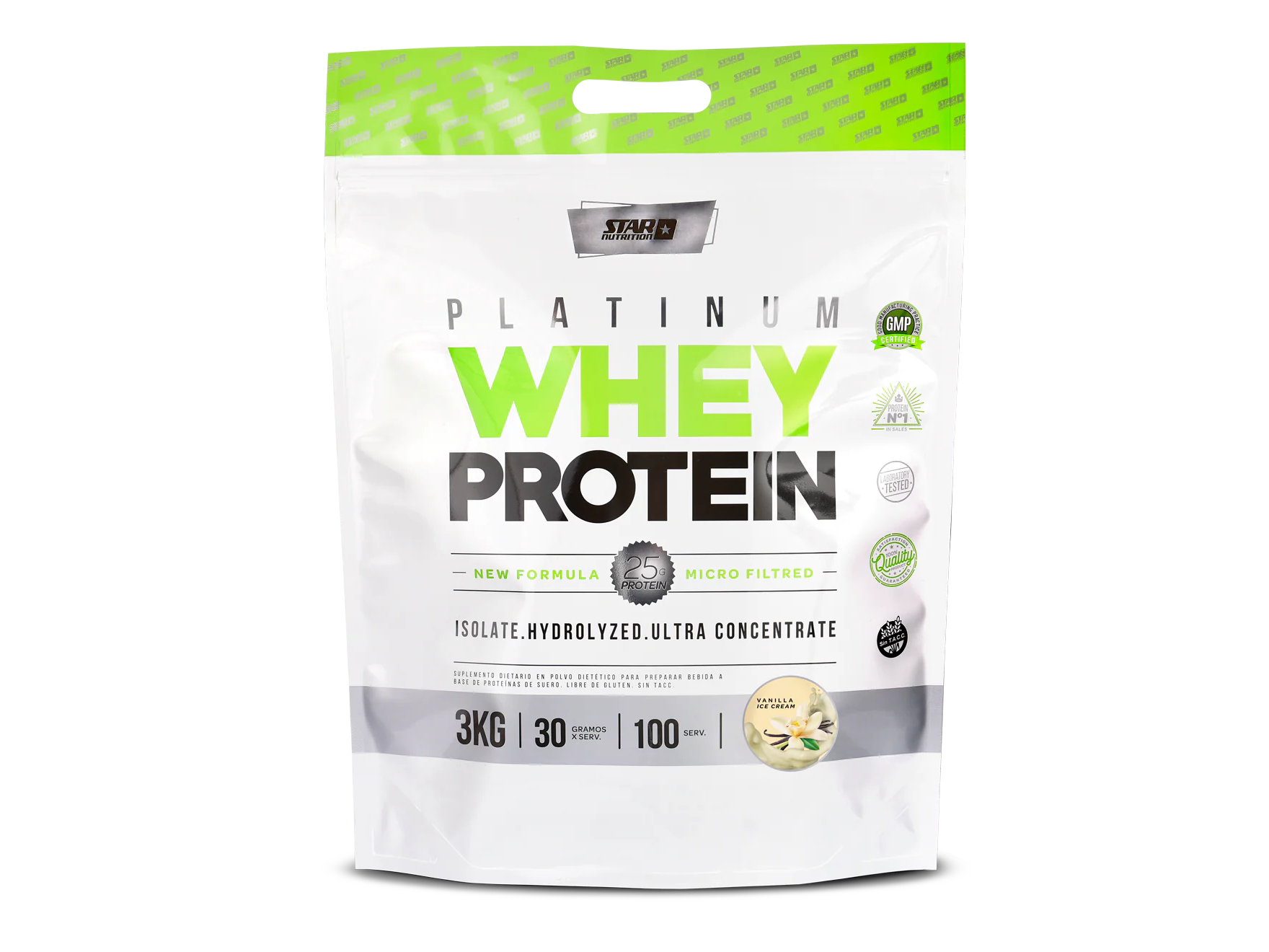 Whey Protein bolson 3kg - Star Nutrition