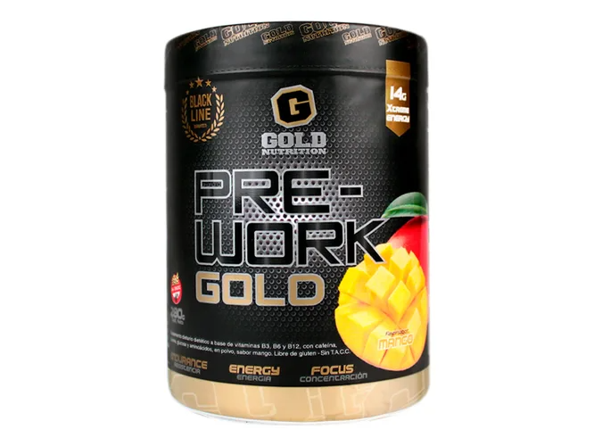 Pre Work Gold 280g - Gold Nutrition
