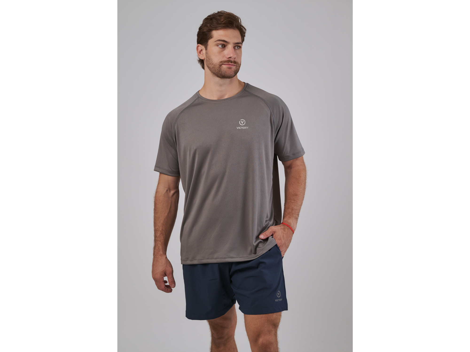 Camiseta Active Ranglan Gris